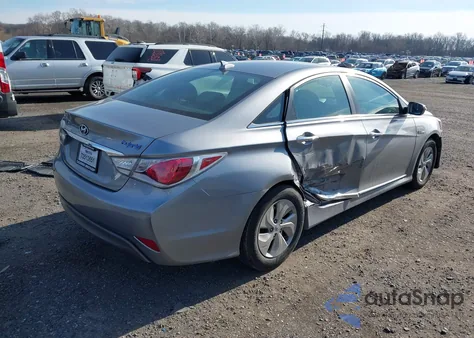 2015 Hyundai Sonata Hybrid from USA, damaged, VIN KMHEC4A46FA129848